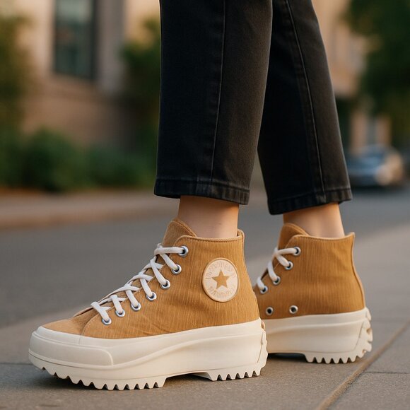 NEW Converse Run Star Hike Hi Nomad Khaki/Desert Sand W 10.5 M 9 - Picture 1 of 12